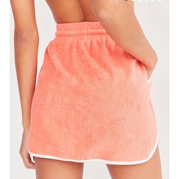 NWOT Terry cloth mini skirt - Picture 3 of 4